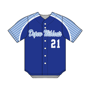 Sublimated Baseball Jersey - Depew Seniors