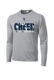 NCAAA Cheer Long Sleeve Performance T-Shirt
