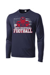 NCAAA Football Long Sleeve Performance T-Shirt