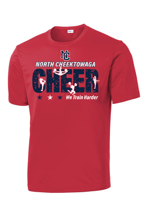 NCAAA Cheer Short Sleeve Performance T-Shirt