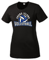 Ladies Short Sleeve Performance Tee - Grand Island Volleyball